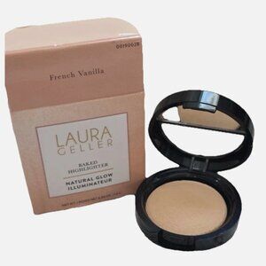 Laura Geller Baked Highlighter Natural Glow – French Vanilla 0.06 oz NEW In Box
